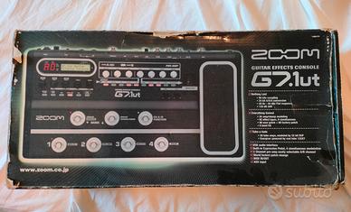 Pedaliera digitale chitarra ZOOM G7.1ut