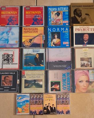vecchi CD e cassette 