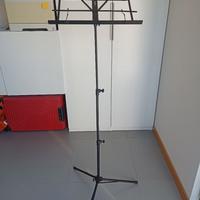 Leggio musicale pieghevole