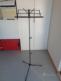 Leggio musicale pieghevole