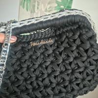 borsa con cordino strass