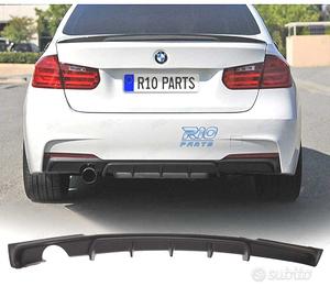 DIFFUSORE BMW F30 F31 LOOK M PERFORMANCE NERO
