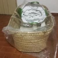 Cesta portabebè in vimini marca PALI