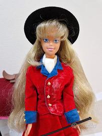 Bambola principessa Sissi cavallerizza