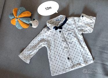 Camicia elegante bimbo 12 mesi 