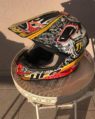 Casco ufo warrior h1 eagle nero tg.xxl in carbonio