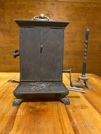 girarrosto antico a molla