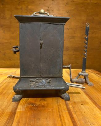 girarrosto antico a molla