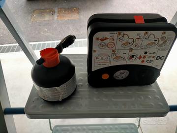 Compressore e Kit di riparazione foratura gomme