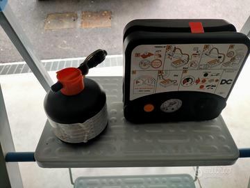 Compressore e Kit di riparazione foratura gomme