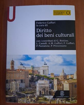 libro diritto dei beni culturali 
