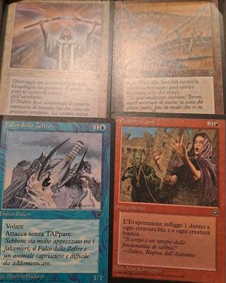 carte da gioco serie Magic the Gatering