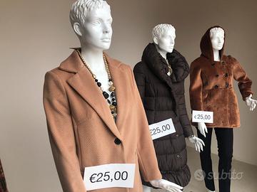 Manichini per cessata attività. Ritiro in sede