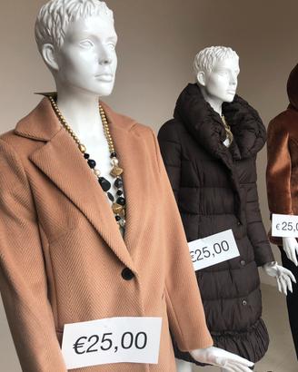 Manichini per cessata attività. Ritiro in sede