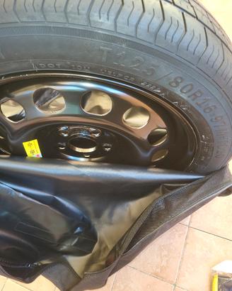 kit ruotino e cric auto