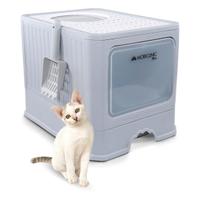 Lettiera per gatti coperta