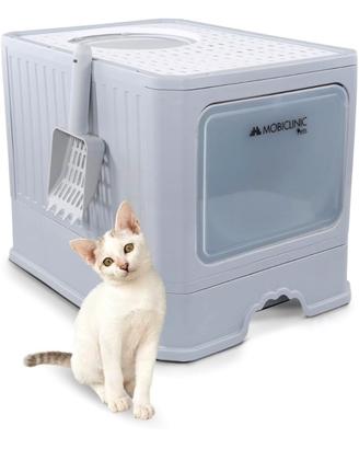 Lettiera per gatti coperta