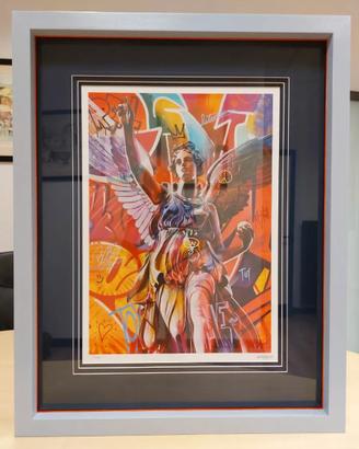 quadro Pichiavo Orphic Hymn To Winged Niké Banksy