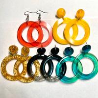 Set 5 paia di orecchini