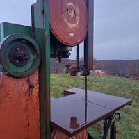 Sega a nastro Ghirelli 80 con spaccalegna