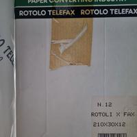 carta termica fax