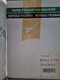 carta termica fax