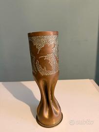 Bossolo d'artiglieria del 1908 trasformato in vaso