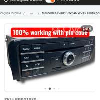 Autoradio mercedes