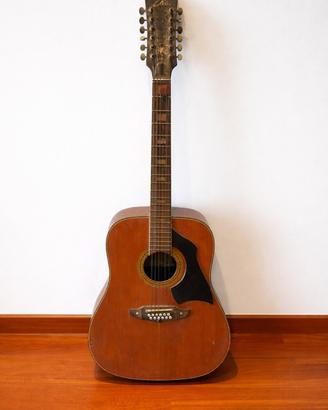 Chitarra acustica Eko 12 corde vintage anni 70/80