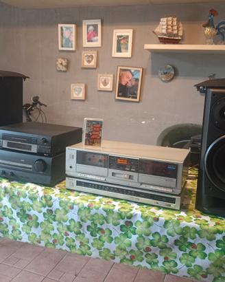 Impianto HI-FI Completo 4 Componenti + 2 Casse 