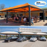 Copertura gazebo pesante 7x7 certificato matrimoni