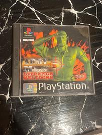 Gioco Army Men - operation meltdown per ps1