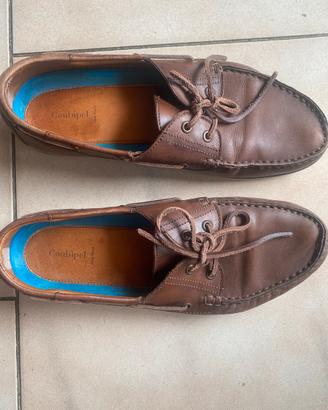 Scarpe uomo 44 marrone usate pelle