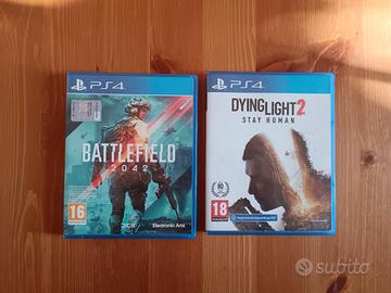 2 videogiochi play station 4