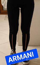 EMPORIO ARMANI pantaloni leggins taglia S 