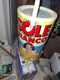 Fustino detersivo vintage sole bianco