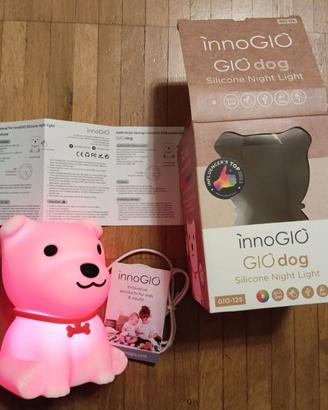 InnoGIO GIOdog Luce Notturna Bambini a Forma Cane