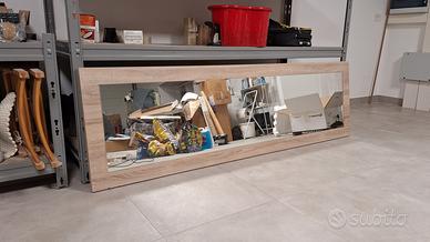 Specchio 205x60 cm con LED luce calda