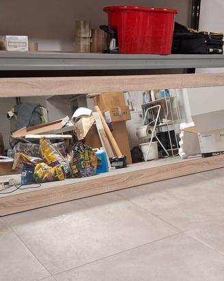 Specchio 205x60 cm con LED luce calda