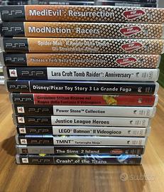 Lotto giochi per Sony PSP PlayStation Portable