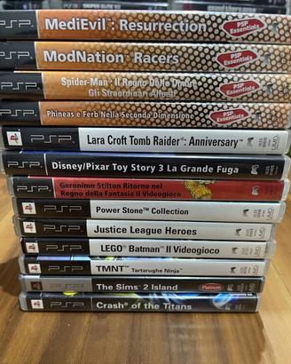 Lotto giochi per Sony PSP PlayStation Portable
