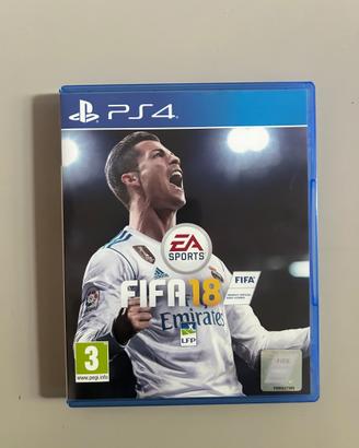 Videogiochi: FIFA 18 play station 4