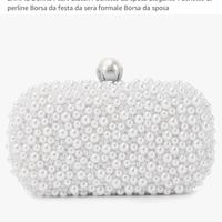 Pochette con perline elegante