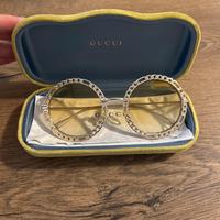 Occhiali da sole gucci GG1113S round chain