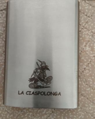 Fiaschetta acciaio inox "ciaspolonga".