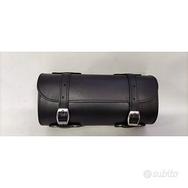 barilotto grande texas in pelle per moto custom