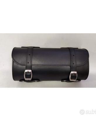 barilotto grande texas in pelle per moto custom