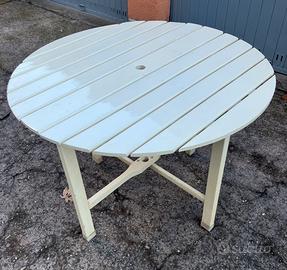 Tavolo rotondo pieghevole