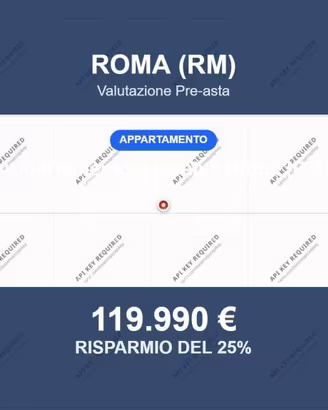 Immobile in asta di 110 m² a Roma