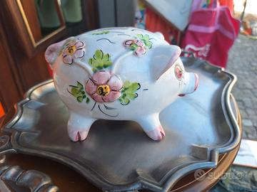 salvadanaio in ceramica